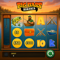 22bet - Big Bass Bonanza Slot Game - Pragmatic Play