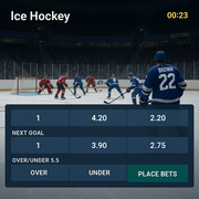 22bet - Hockey Betting - Live Sports Betting